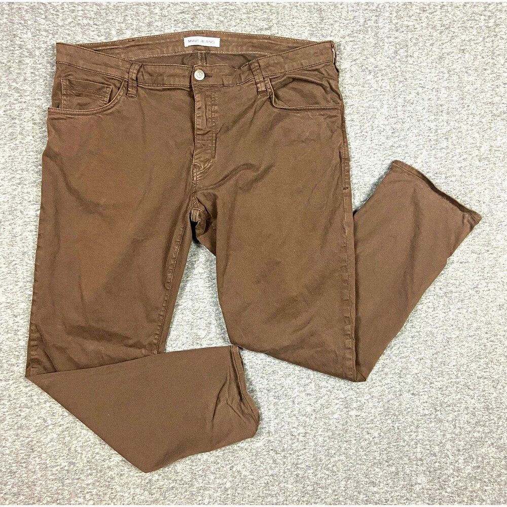 Mavi Jeans Men's Brown Pants 42/32 Stretch